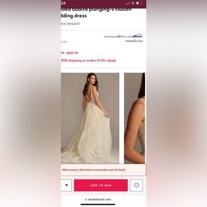 David’s Bridal Galina Signature Gown